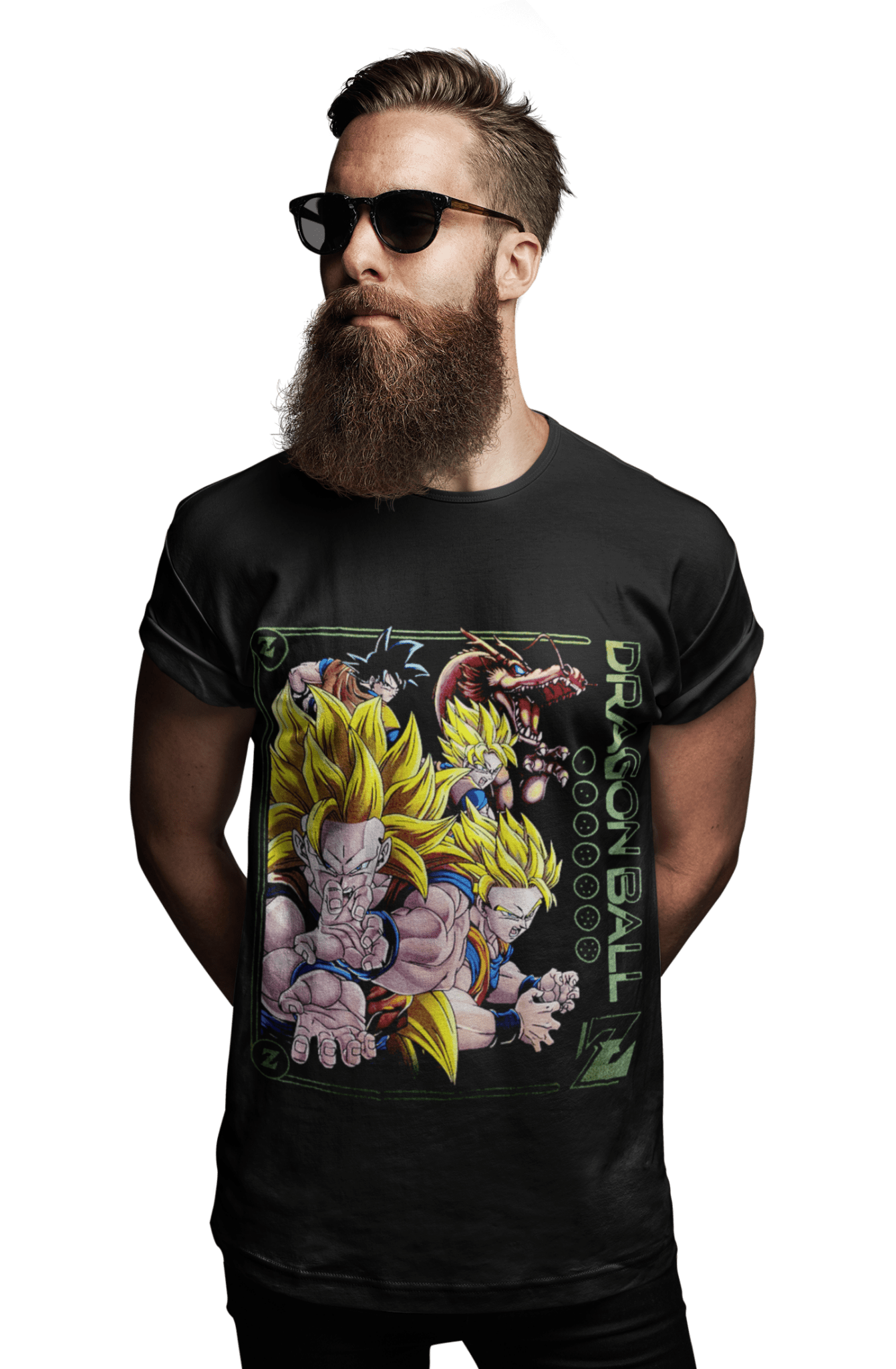 Polera dragon ball goku fases - amplitudmodulada