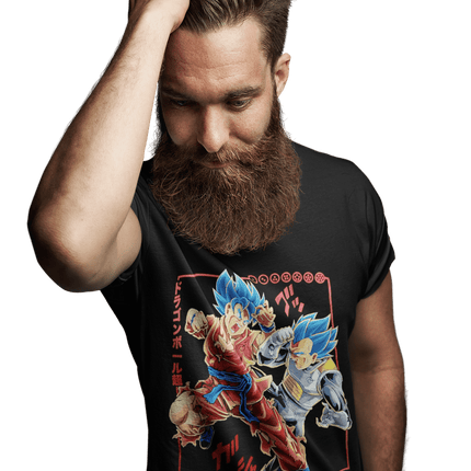 Polera Dragon Ball Goku Vegeta - amplitudmodulada