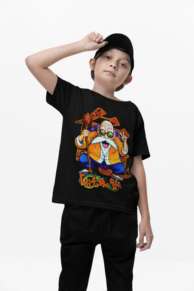 Polera Dragon Ball Maestro Roshi KIDS - amplitudmodulada