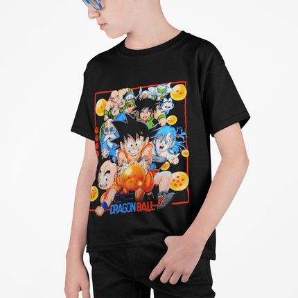 Polera Dragon Ball Personajes KIDS - amplitudmodulada