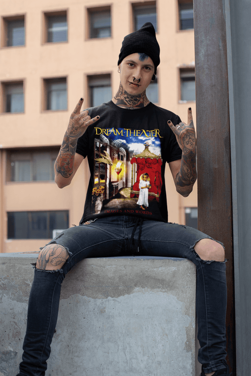 Polera Dream Theater Images And Words - amplitudmodulada