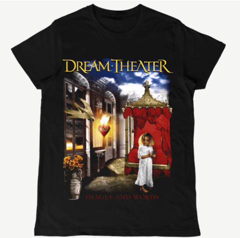 Polera Dream Theater Images And Words - amplitudmodulada