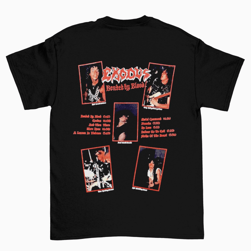 Polera EXODUS – Bonded By Blood - amplitudmodulada