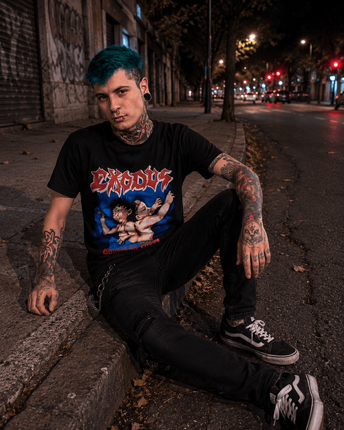 Polera EXODUS – Bonded By Blood - amplitudmodulada