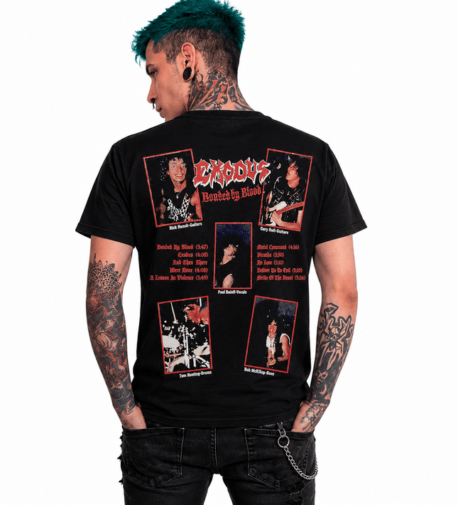 Polera EXODUS – Bonded By Blood - amplitudmodulada