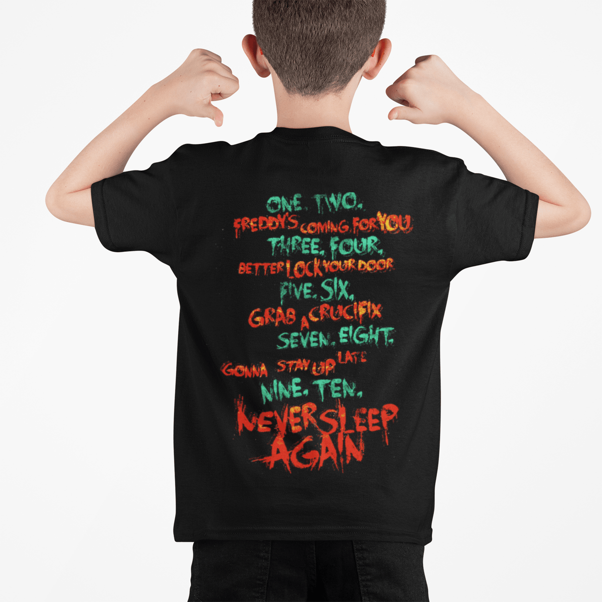 Polera Freddy Krueger Pesadilla KIDS - amplitudmodulada