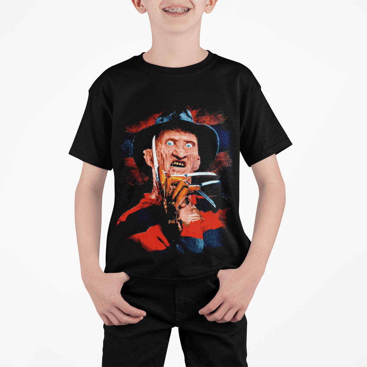 Polera Freddy Krueger Pesadilla KIDS - amplitudmodulada