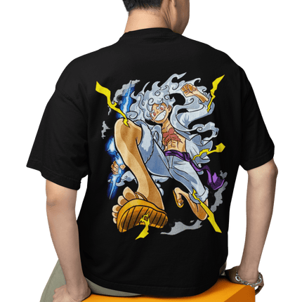 Polera Gear 5 luffy evolucion - amplitudmodulada