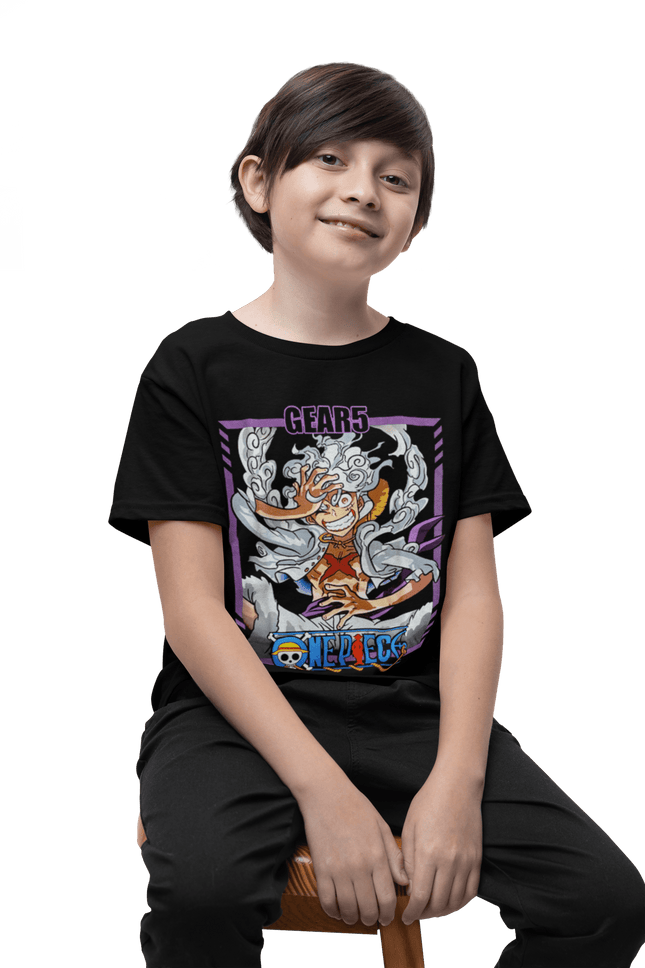 Polera Gear 5 luffy evolucion - amplitudmodulada