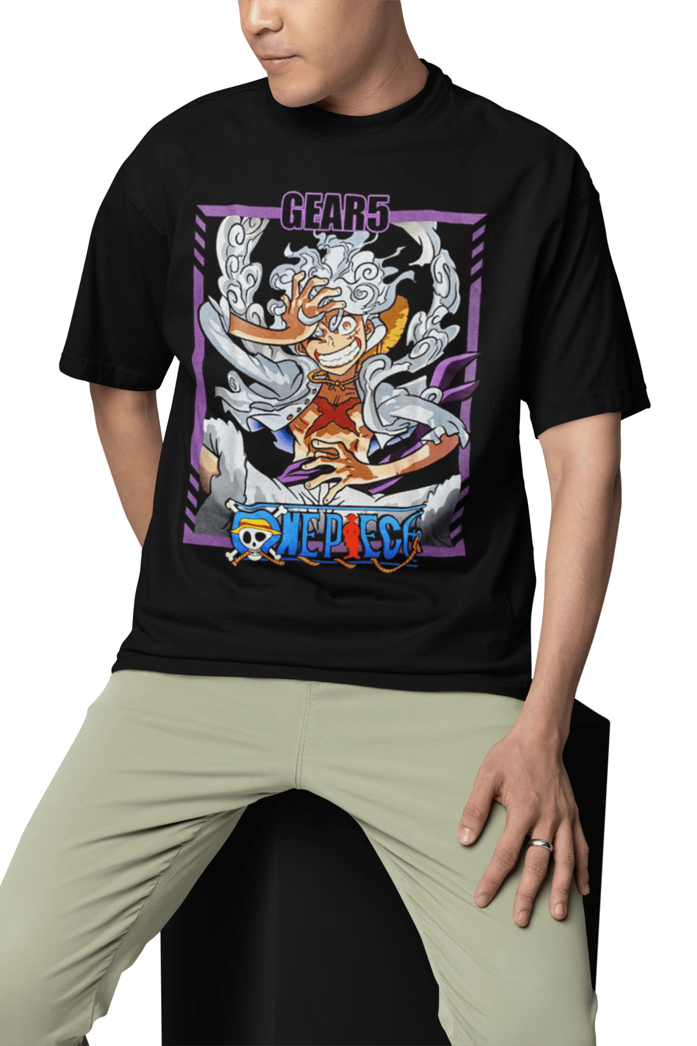 Polera Gear 5 luffy evolucion - amplitudmodulada