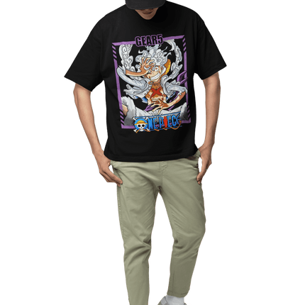 Polera Gear 5 luffy evolucion - amplitudmodulada
