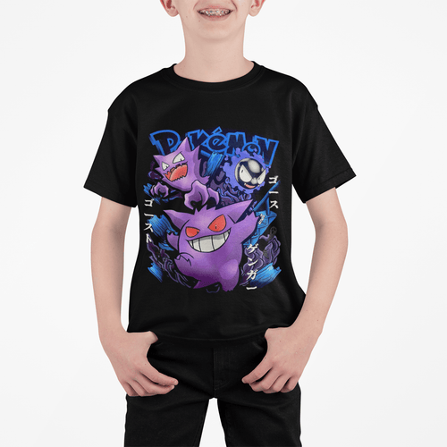 Polera Gengar Evolucion KIDS - amplitudmodulada