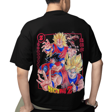 Polera Goku Fases - amplitudmodulada