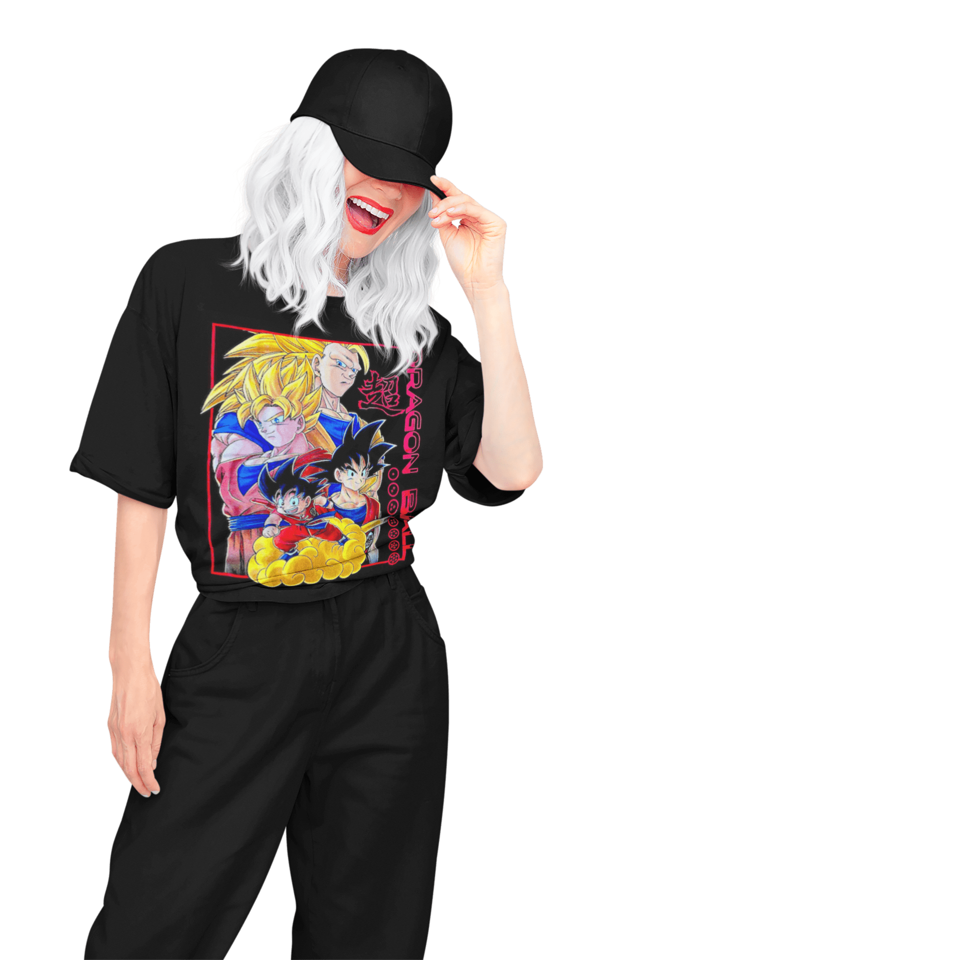 Polera Goku Fases - amplitudmodulada