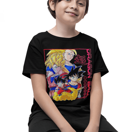 Polera Goku Fases - amplitudmodulada