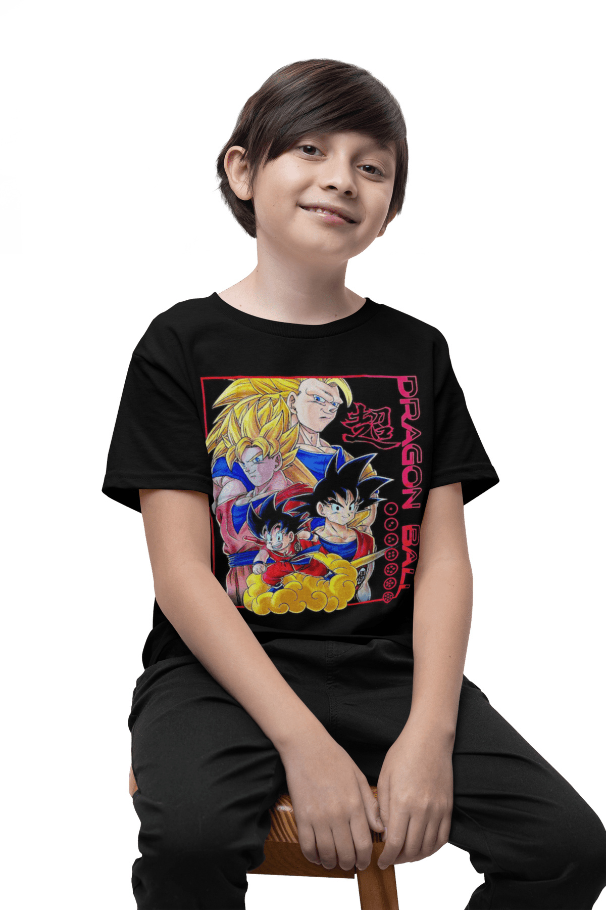 Polera Goku Fases - amplitudmodulada