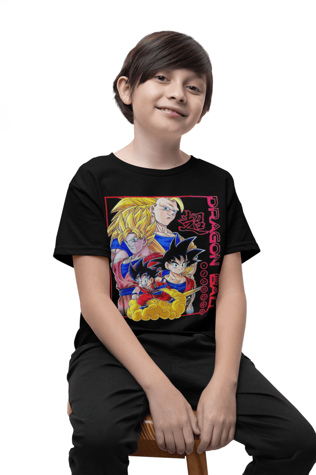 Polera Goku Fases - amplitudmodulada