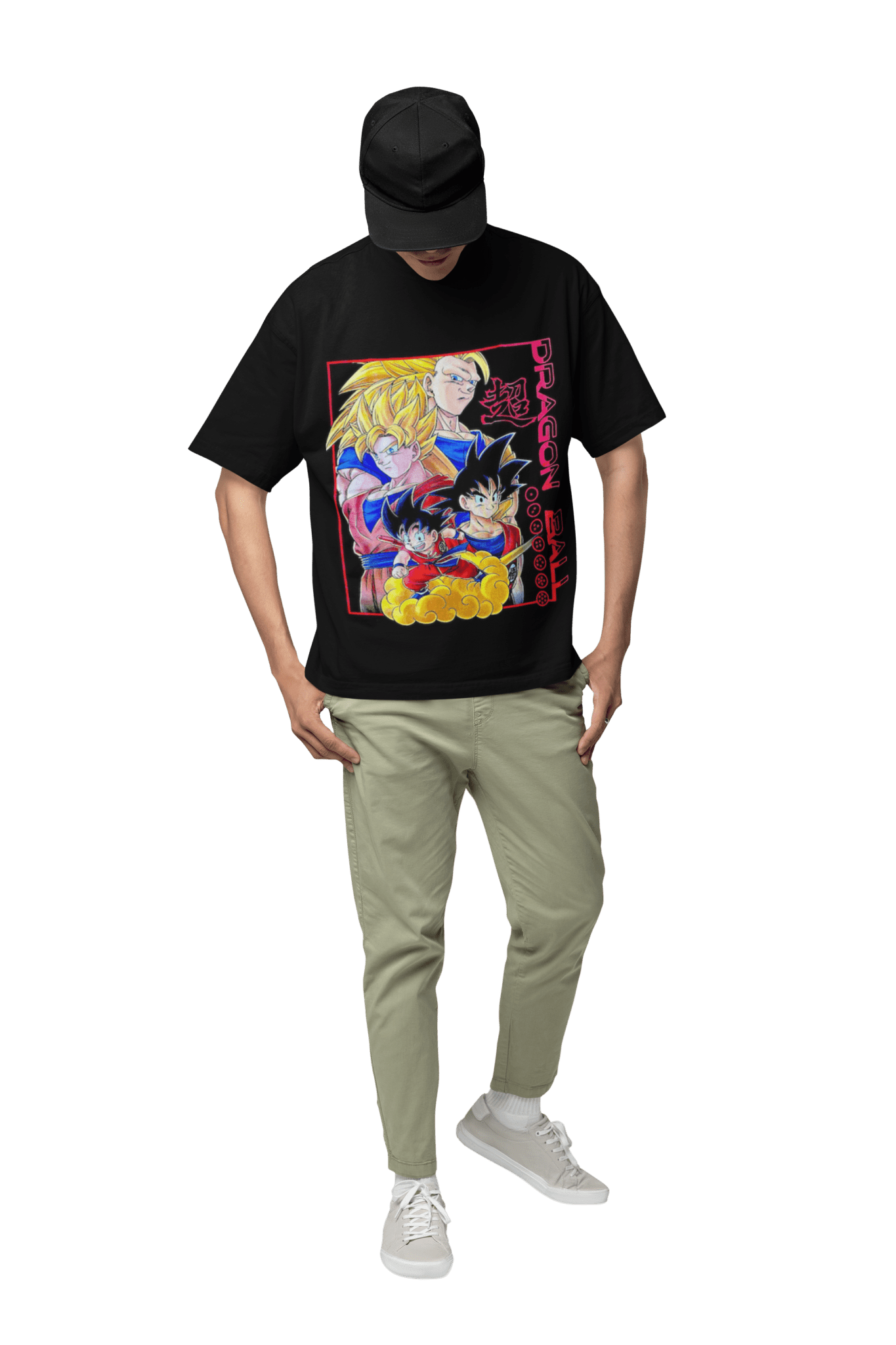 Polera Goku Fases - amplitudmodulada