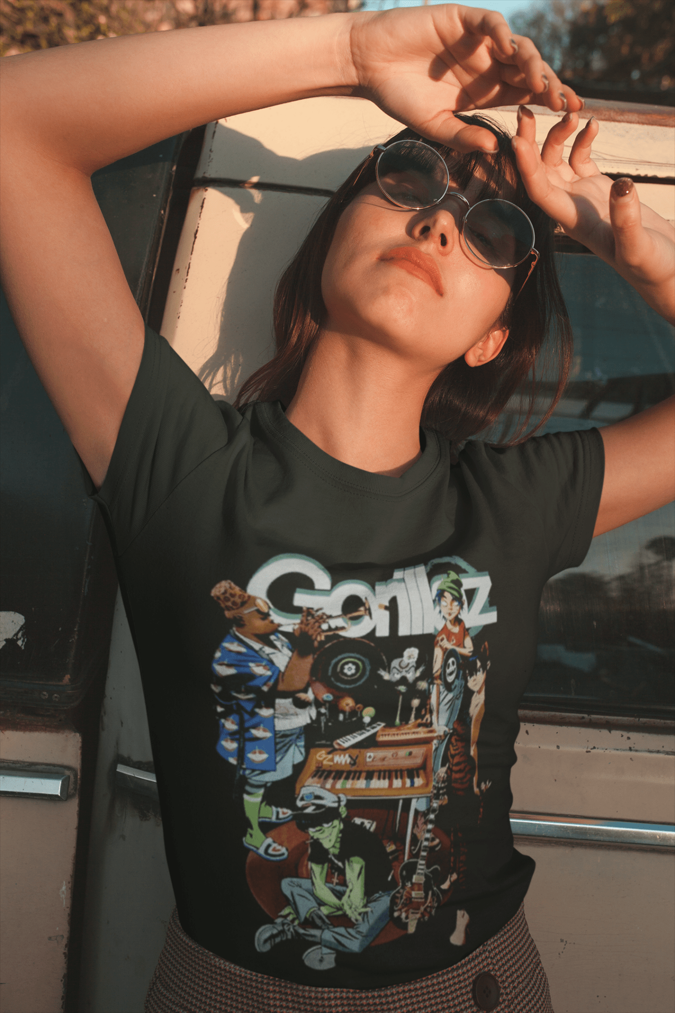 Polera Gorillaz Song Machine - amplitudmodulada