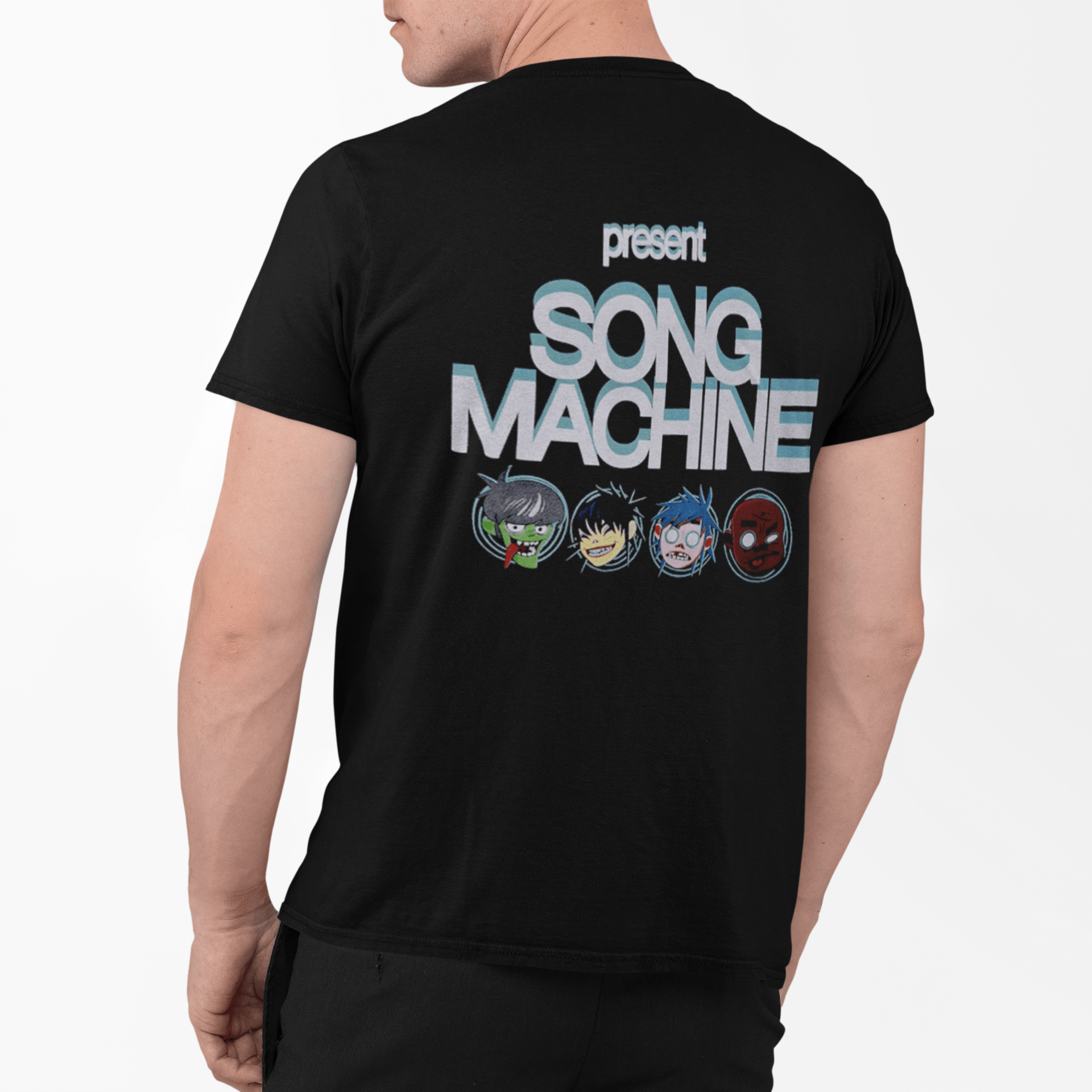 Polera Gorillaz Song Machine - amplitudmodulada