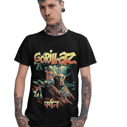 Polera Gorillaz The Mountain - amplitudmodulada