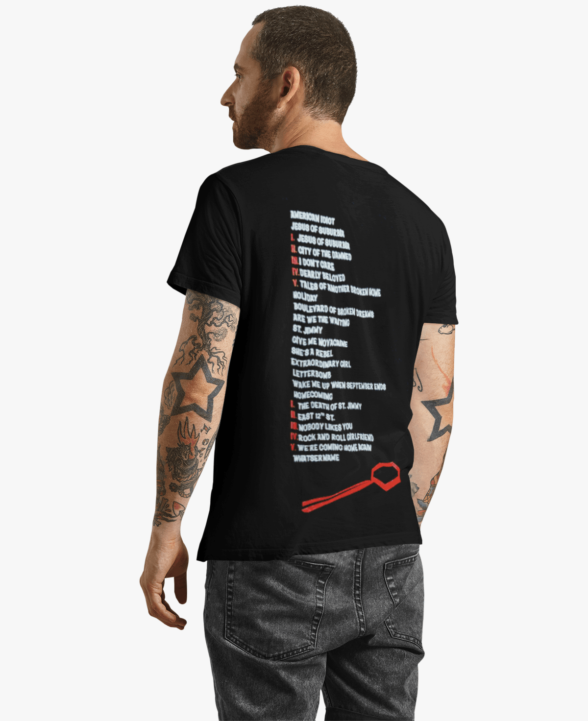 Polera Green Day American Idiot - amplitudmodulada