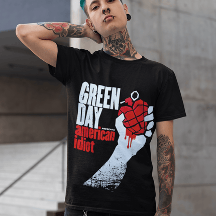 Polera Green Day American Idiot - amplitudmodulada