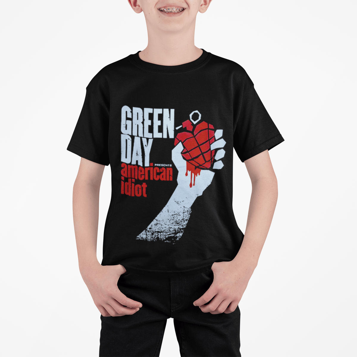 Polera Green Day American Idiot - amplitudmodulada