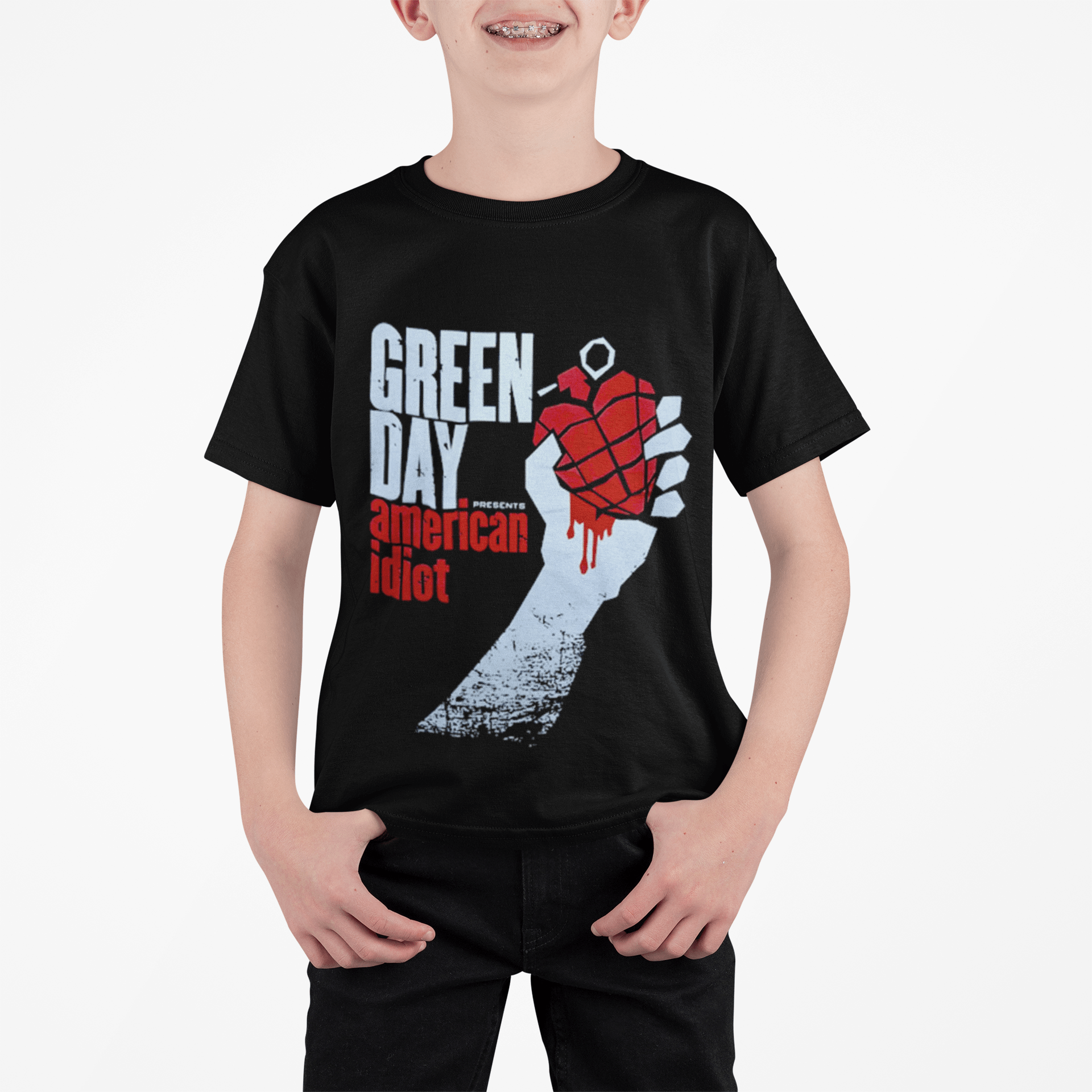 Polera Green Day American Idiot - amplitudmodulada