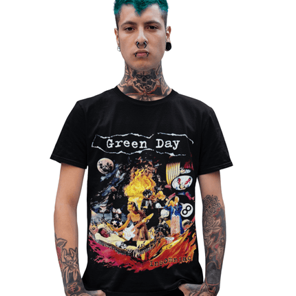 Polera Green Day Insomniac - amplitudmodulada
