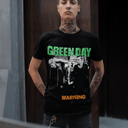 Polera Warning Green Day - amplitudmodulada