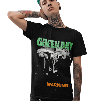 Polera Warning Green Day - amplitudmodulada