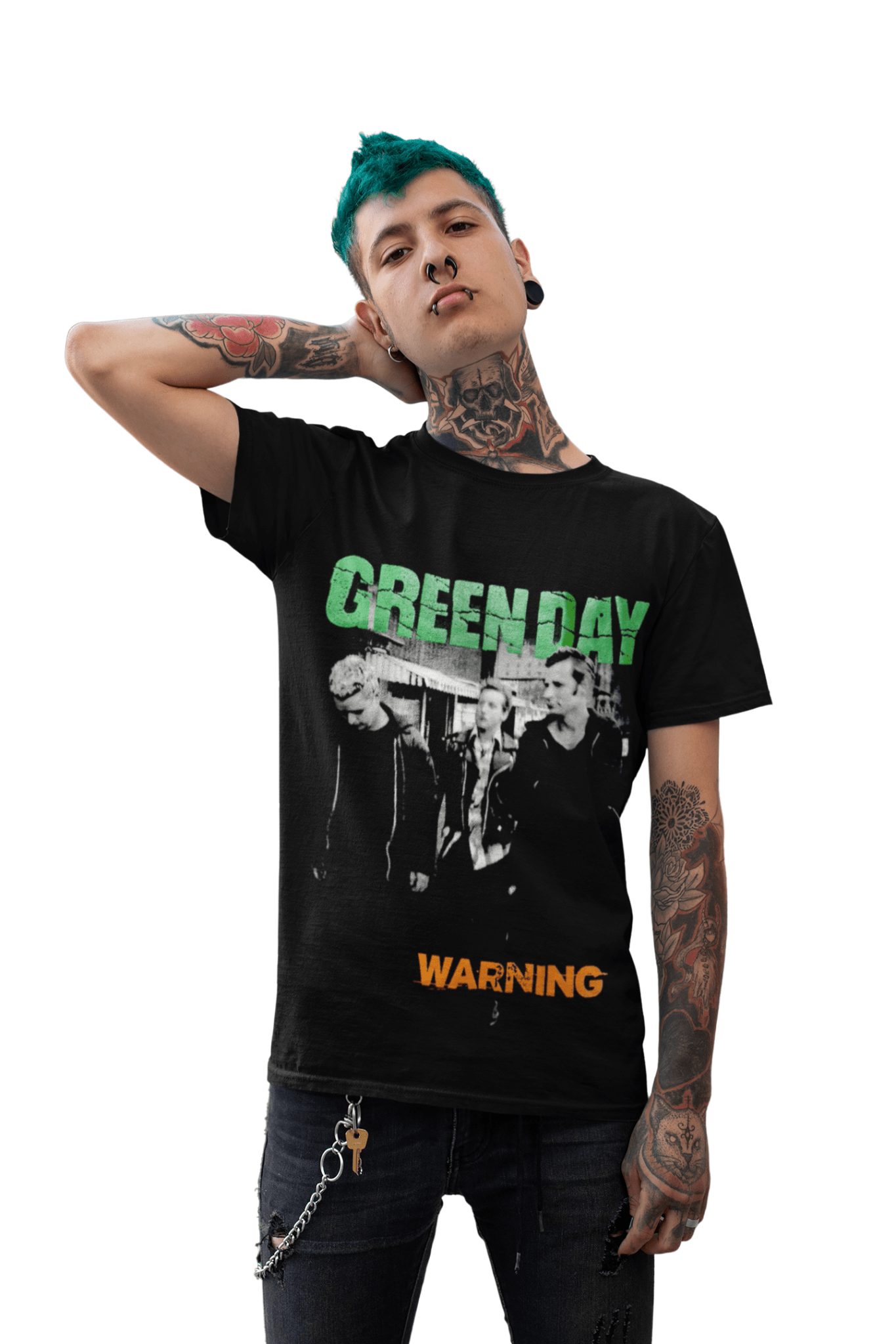 Polera Warning Green Day - amplitudmodulada