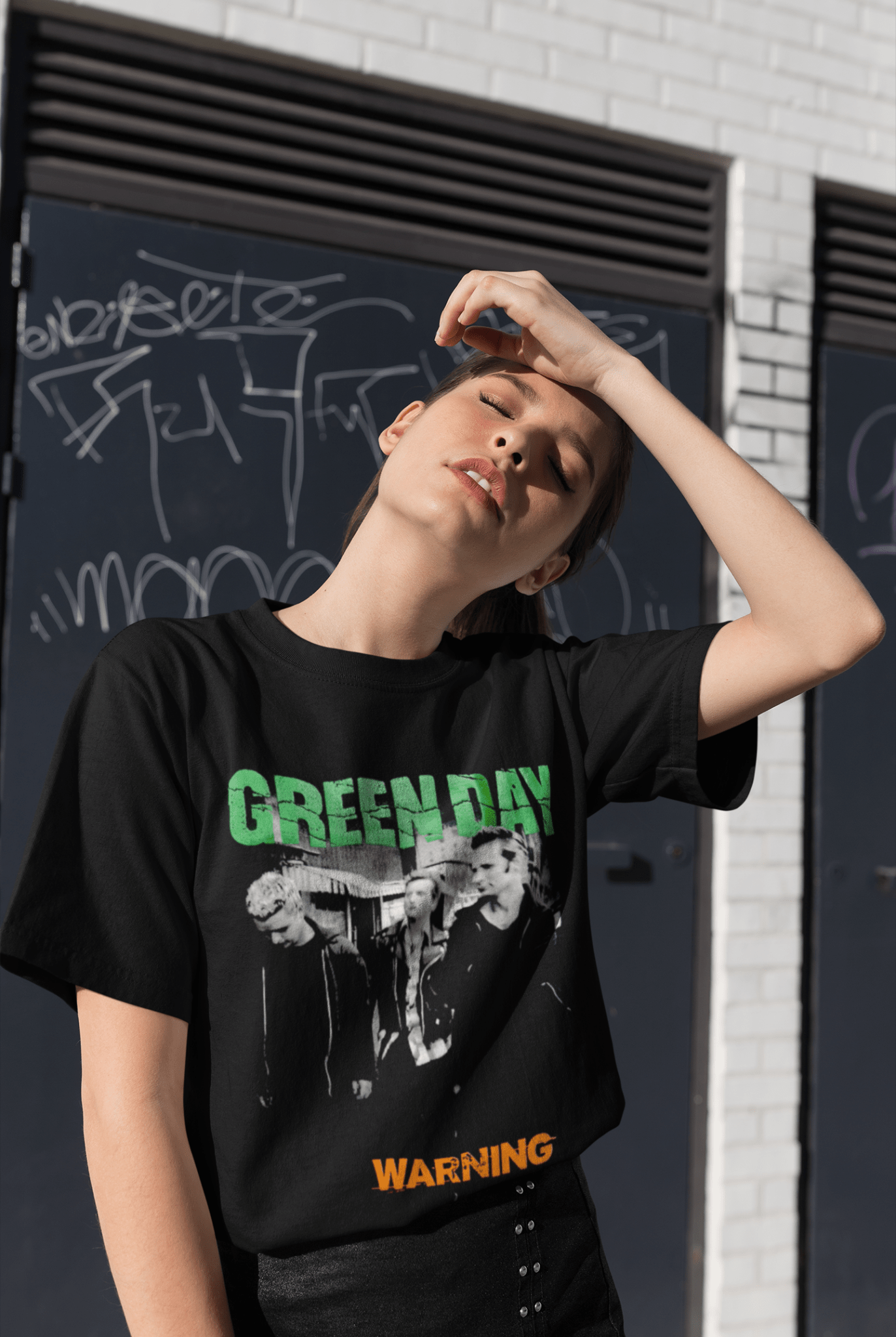 Polera Warning Green Day - amplitudmodulada