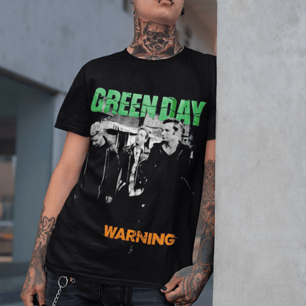 Polera Warning Green Day - amplitudmodulada