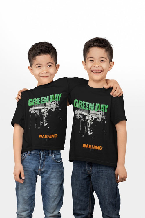 Polera Green Day Warning KIDS - amplitudmodulada