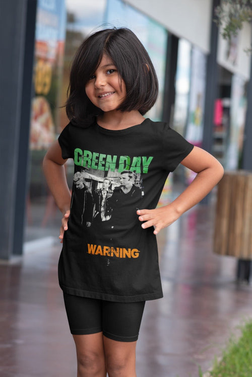 Polera Green Day Warning KIDS - amplitudmodulada