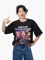 Polera Guerreras K - pop huntrix - amplitudmodulada