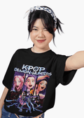 Polera Guerreras K - pop huntrix - amplitudmodulada