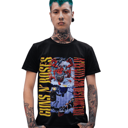 Polera Guns n' roses appetite for destruction - amplitudmodulada