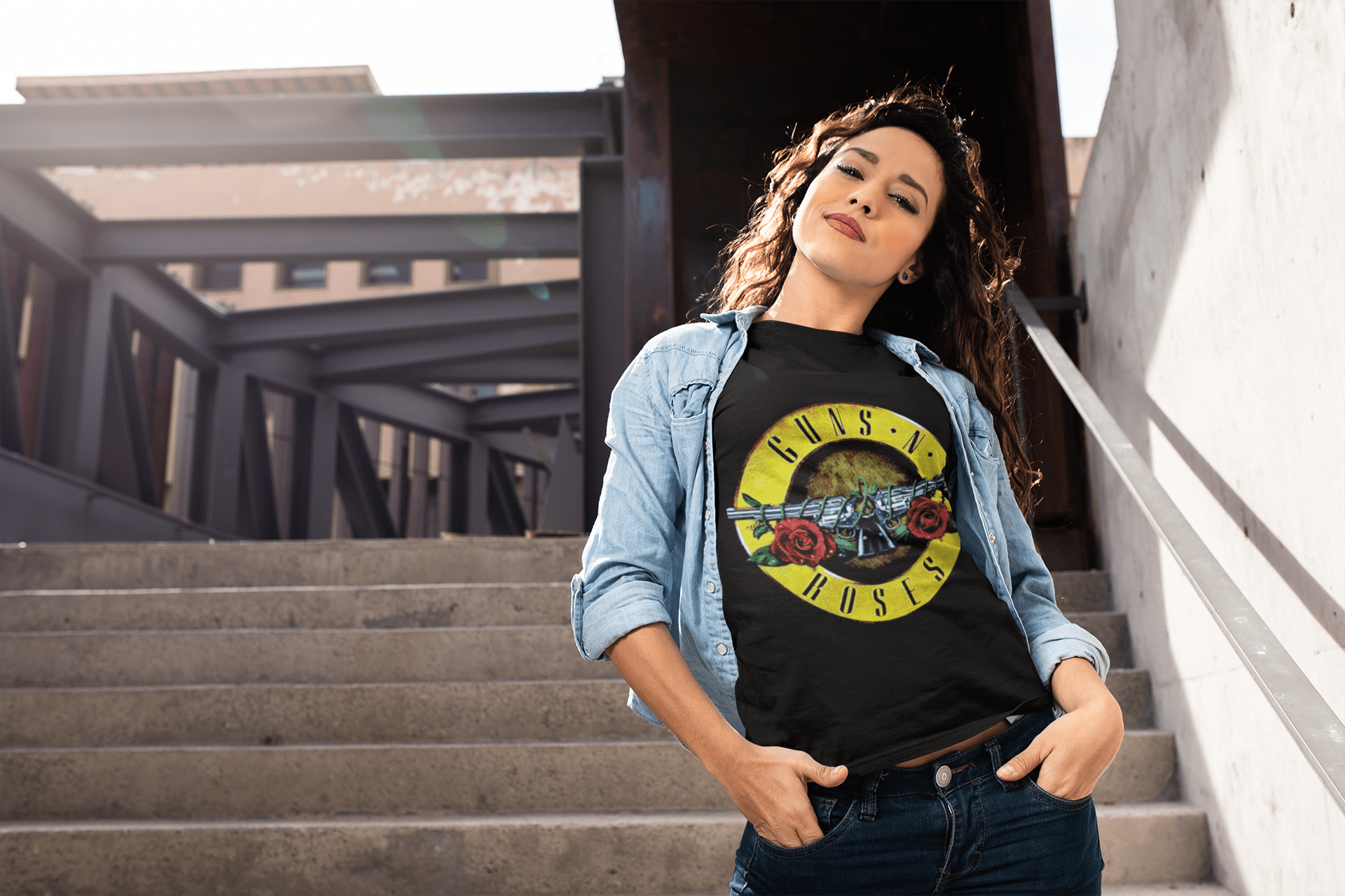 Polera Guns N Roses - amplitudmodulada