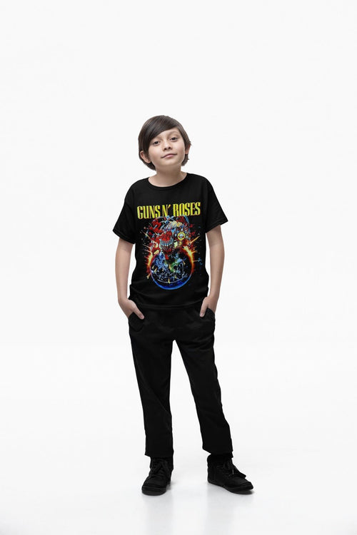 Polera Guns N' Roses Tour 2025 KIDS - amplitudmodulada