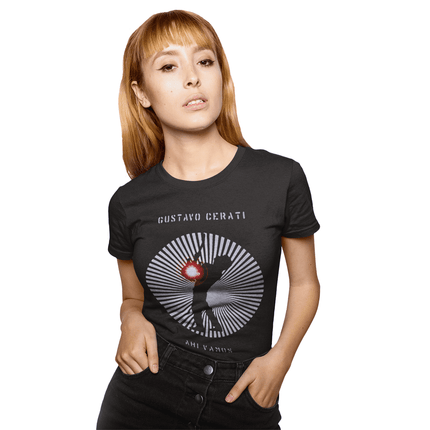 Polera Gustavo Cerati Ahi Vamos - amplitudmodulada