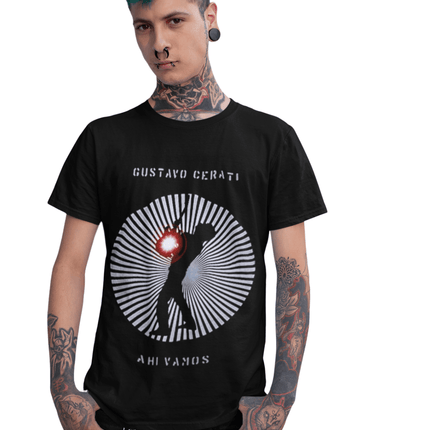Polera Gustavo Cerati Ahi Vamos - amplitudmodulada