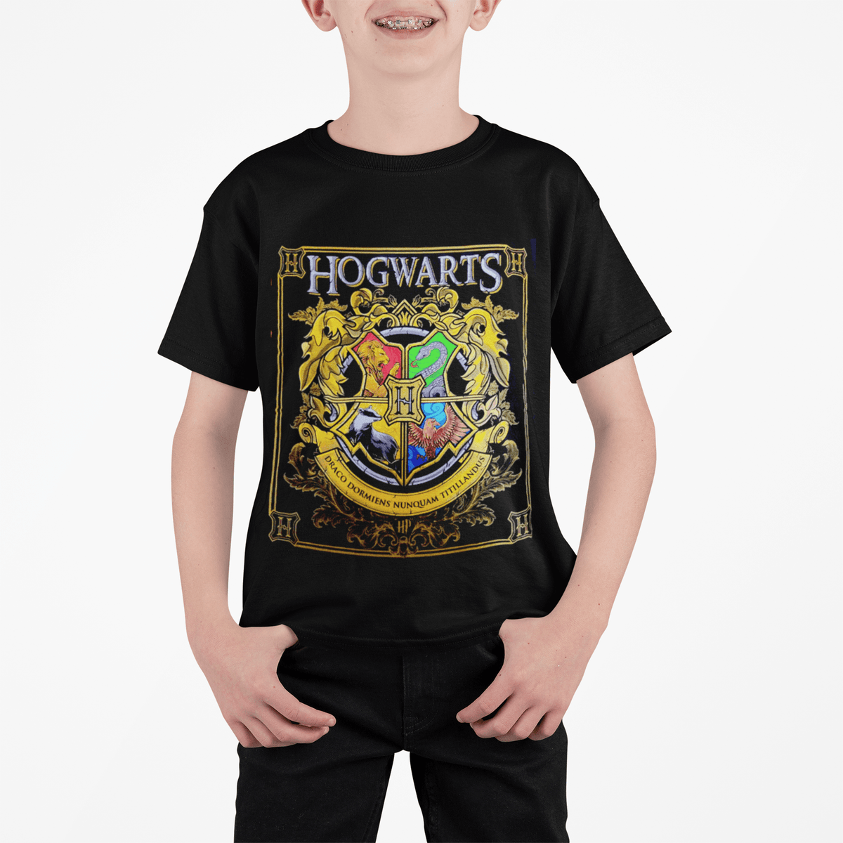 Polera Harry Potter Hogwarts KIDS - amplitudmodulada