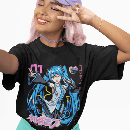 Polera de Hatsune Miku love - amplitudmodulada
