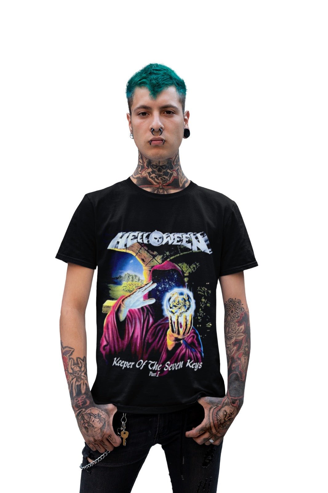 Polera Helloween Keeper of The Seven Keys 1 - amplitudmodulada