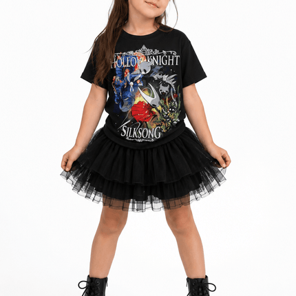 Polera Hollow Knight SilkSong KIDS - amplitudmodulada