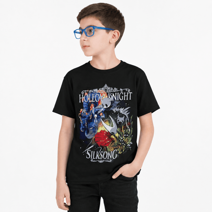 Polera Hollow Knight SilkSong KIDS - amplitudmodulada