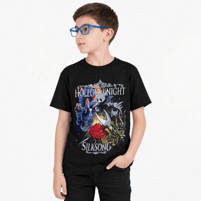 Polera Hollow Knight SilkSong KIDS - amplitudmodulada